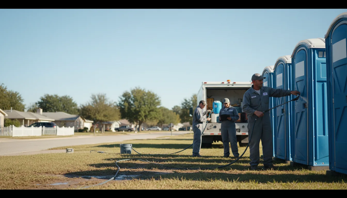 Long-Term Portable Toilet Rental in Goodwine, IL near me